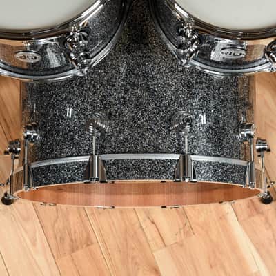 DW Drums - Drum Workshop Maple/Mahogany - Black Galaxy -Custom Made Shell Layup Dimensions! image 4