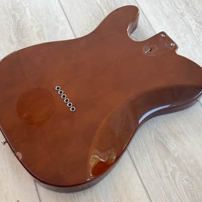 2003 Vintage Fender 1970 Telecaster Deluxe 72 73 75 Tele Mocha BODY image 12