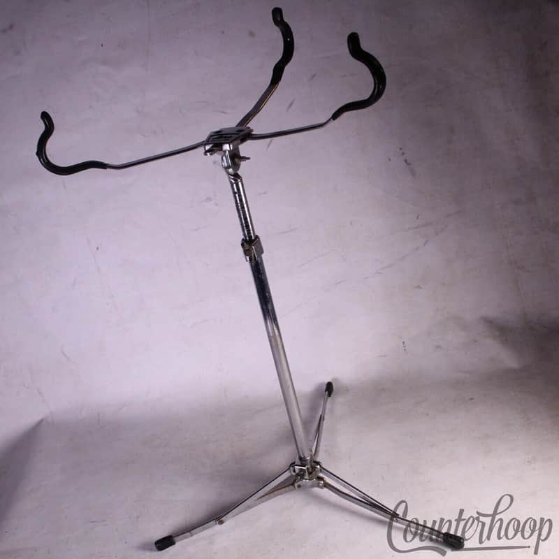 *Ludwig Atlas #1363 Flat Base Snare Drum Stand Chrome Vintage 60s Flush Chicago* image 1
