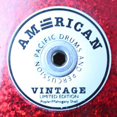 *DW/PDP American Vintage Drum Set 22x14,12x8,14x14"African Mahogany Pacific USA* image 10