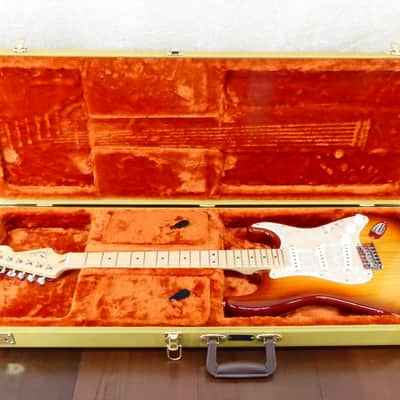 Fender American Standard Stratocaster 2013 - Sienna Sunburst w/Tweed HSC #US13035832 USED image 2