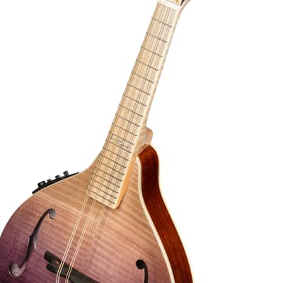 Ortega RMAE200PF Americana Series A-Style Acoustic-Electric Mandolin + Croco Leather Case image 16