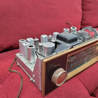 Fisher Series 40 FM Tuner model FM-40 1950s - Black/Brass image 9