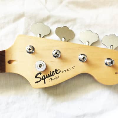 Squier Jazz Bass Fretless Neck 2004 Crafted in China image 11