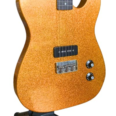 Fender Telecaster Cabronita Style Custom 2018 – Gold Orange Sparkle – Tornade MS P90 image 1