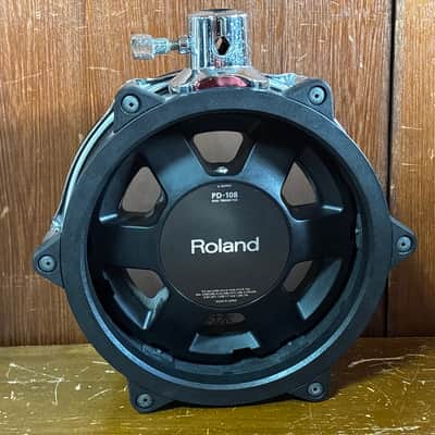 Roland PD-108-BC V-Pad 10" Dual Trigger Mesh Drum Pad - Black Chrome No.2 image 3