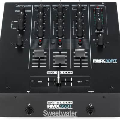 Reloop RMX-30 BT 3-channel Bluetooth DJ Mixer (RMX30BTd1) image 5