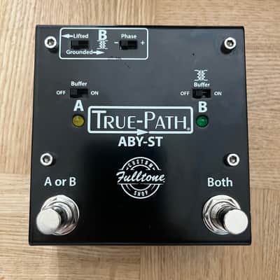 Fulltone Custom Shop True-Path ABY-ST Soft Touch V2 2019 - Present - Black image 1