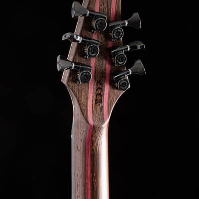 Mayones Duvell Elite 6 VF Trans Jeans Black Horizon Blue Gloss image 15