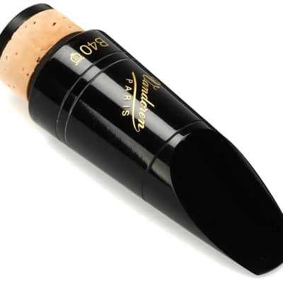 Vandoren CM4198 B40 Lyre Bb Clarinet Mouthpiece - Profile 88  Series 13  Bundle with Rovner Versa-X Ligature for Standard Bb Clarinet Hard Rubber Mouthpieces image 2