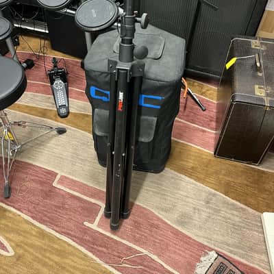 USED QSC HPR 122i 12" 2-Way Active Powered PA DJ Speakers w/ Covers, Stand, Power Supply 2 of 2 image 5