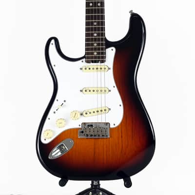 2016 Fender American Elite Stratocaster Left-Handed Lefty Sunburst with Case image 1