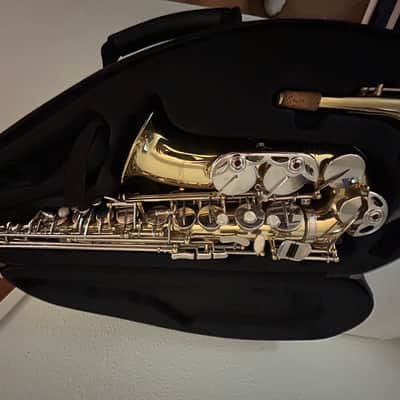 Borg Alto Saxophone nice shape with case image 12