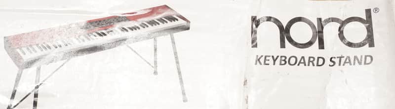Nord Keyboard Stand EX for Stage 76/88 and C1 (Red) image 1