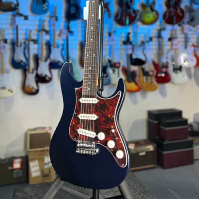 Ibanez Prestige AZ2203N Electric Guitar - Dark Tide Blue Flat with Ibanez Case, Get Plek'd! 047 image 4
