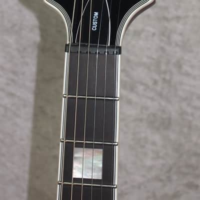 NEW! Schecter V-1 Custom 254 electric guitar in trans purple finish image 2