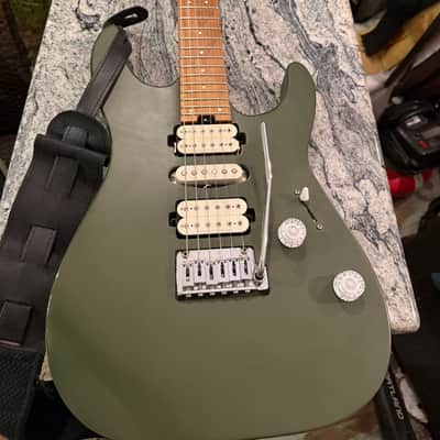 Charvel Pro-Mod DK24 HSH 2PT CM 2018 - 2020 - Matte Army Drab image 2