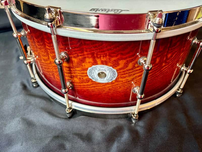 Ludwig Limited Edition Aged Exotic Tamo Ash - LS403XXCC - Cherry Caramel image 1