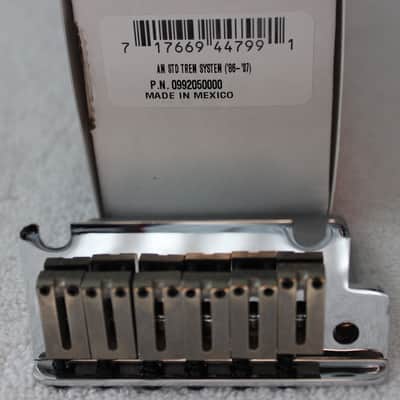 Fender American Standard Chrome Stratocaster Body Hardware Set Strat 099-2050-000 image 4