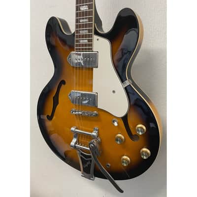 Epiphone Casino VS Bigsby Hollowbody Electric Guitar in Vintage Sunburst Pre-Owned image 4
