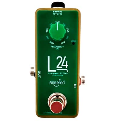 L24 low-pass filter pedal - 24dB/octave image 2