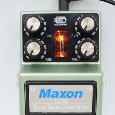 Maxon TOD-9 TOD9 True Tube Overdrive With Original Box Power Supply Made in Japan Guitar Effect Pedal 149TOD015 image 2