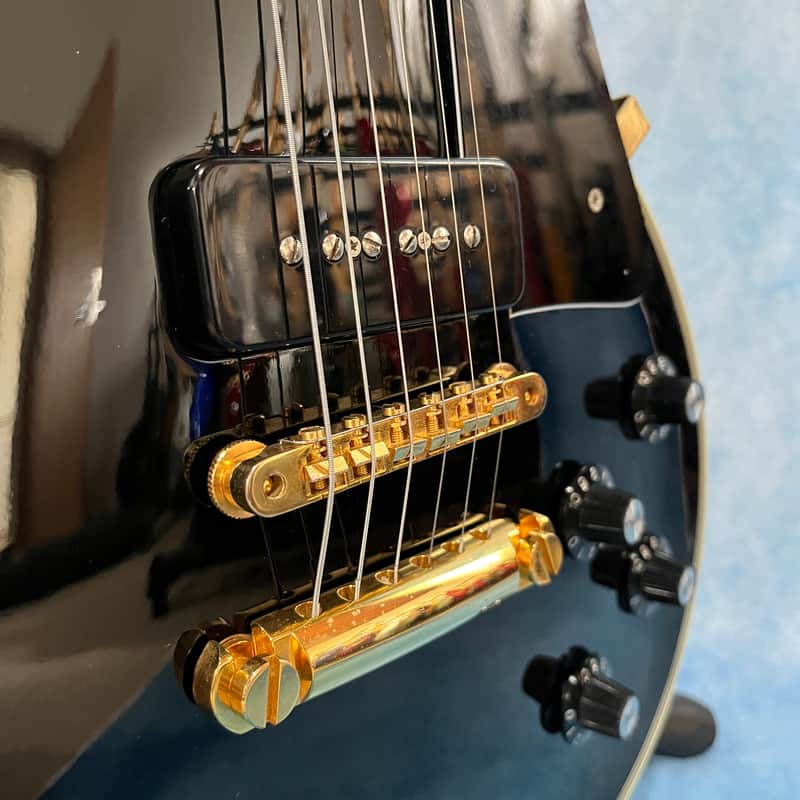 Edwards E-LP-130-CD/P Custom 2013 Black P90 Made in Japan | Reverb