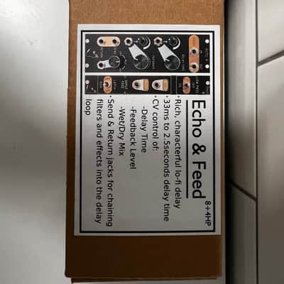 Tenderfoot Electronics Echo & Feed Eurorack Delay Modules image 8