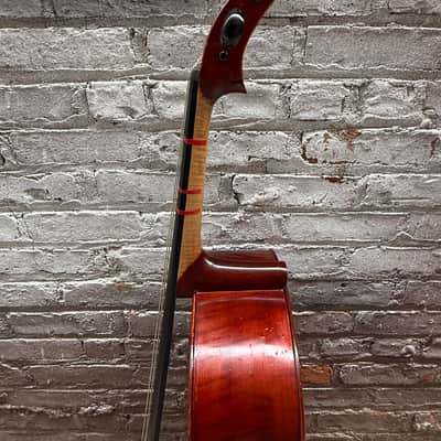 Artisan Strings Model 100 3/4 Cello 2007 - Serial #7689 w/ Original Gig Bag - Wood Crack, Plays image 18