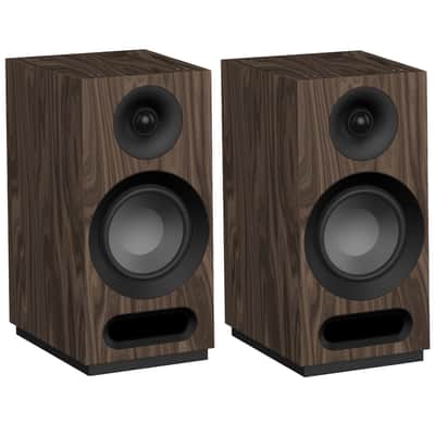 Jamo S 809 Floorstanding Speaker, Walnut, Pair with S 803 Bookshelf + S 81 Center + S810 Sub + AVR-S770H image 2