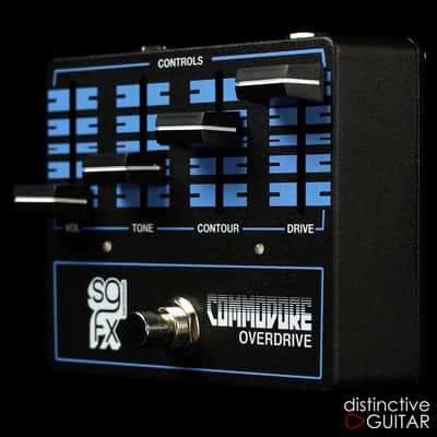 SolidGoldFX Commodore Overdrive - Black / Blue image 3