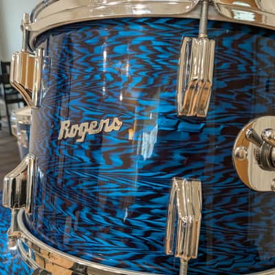Rogers Dayton Era "Holiday" Drum Set 1967 - Blue Onyx image 7