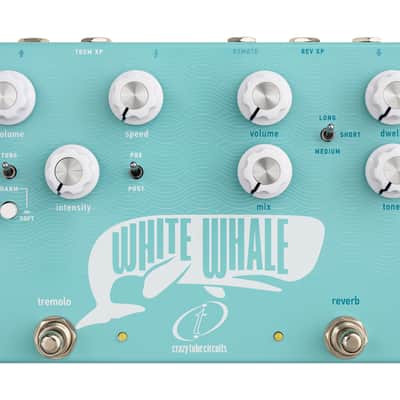 Crazy Tube Circuits White Whale V2 Analog Spring Reverb / Tremolo 60's Fender *AUTHORIZED DEALER image 1