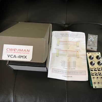 Cwejman VCA-4MX Quad VCA-Mixer - Eggshell - Made in Sweden 🇸🇪 image 3