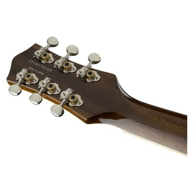 Gretsch G6129T-59 Vintage Select '59 Silver Jet 6-String Right-Handed Electric Guitar with Bigsby, Ebony Fingerboard, and Dual TV Jones Classic Pickups (Silver Sparkle) image 6