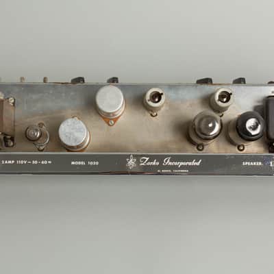 Zorko  El Basso Model 1030 Piggyback Tube Amplifier,  c. 1961. image 10