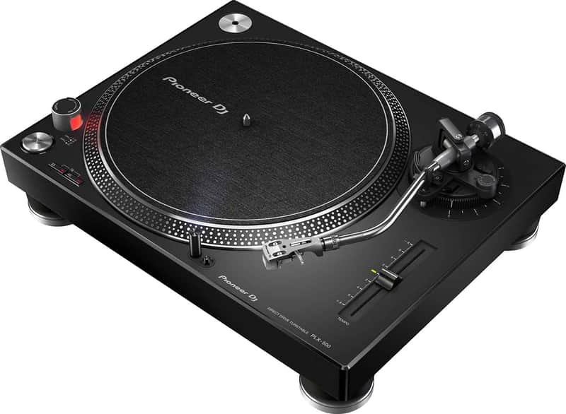 Pioneer PLX-500-K Direct Drive DJ Turntable | Reverb