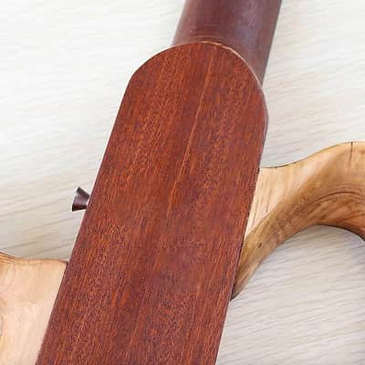 39 Inch Silent Electric Classical Guitar, Maple Mahogany Body, Mahogany Neck, 20 Frets image 5