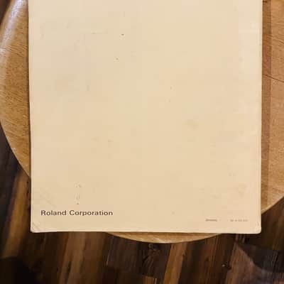 Original Roland GR-1 Manual image 3