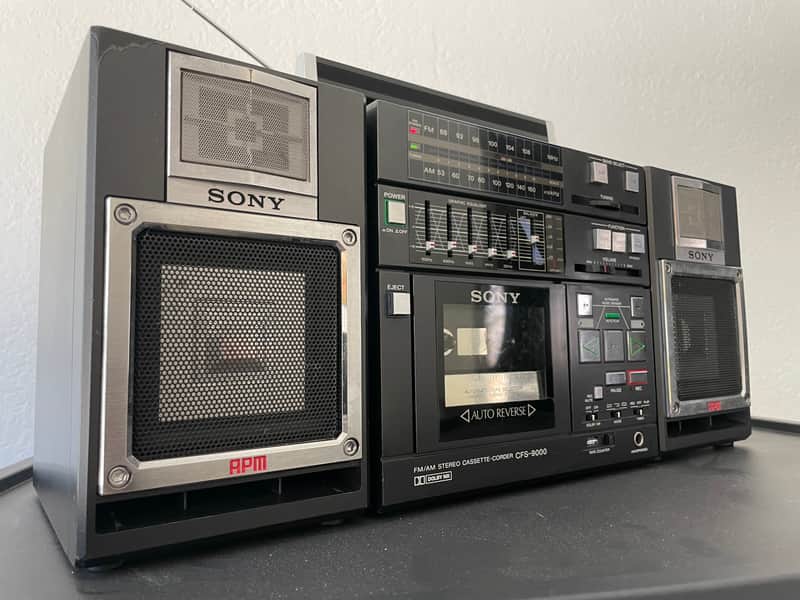 ソニー　SONY CFS-9000 ラジカセ　カセットプレーヤー ソニー SONY CFS-9000 ラジカセ カセットプレーヤー オーディオ機器