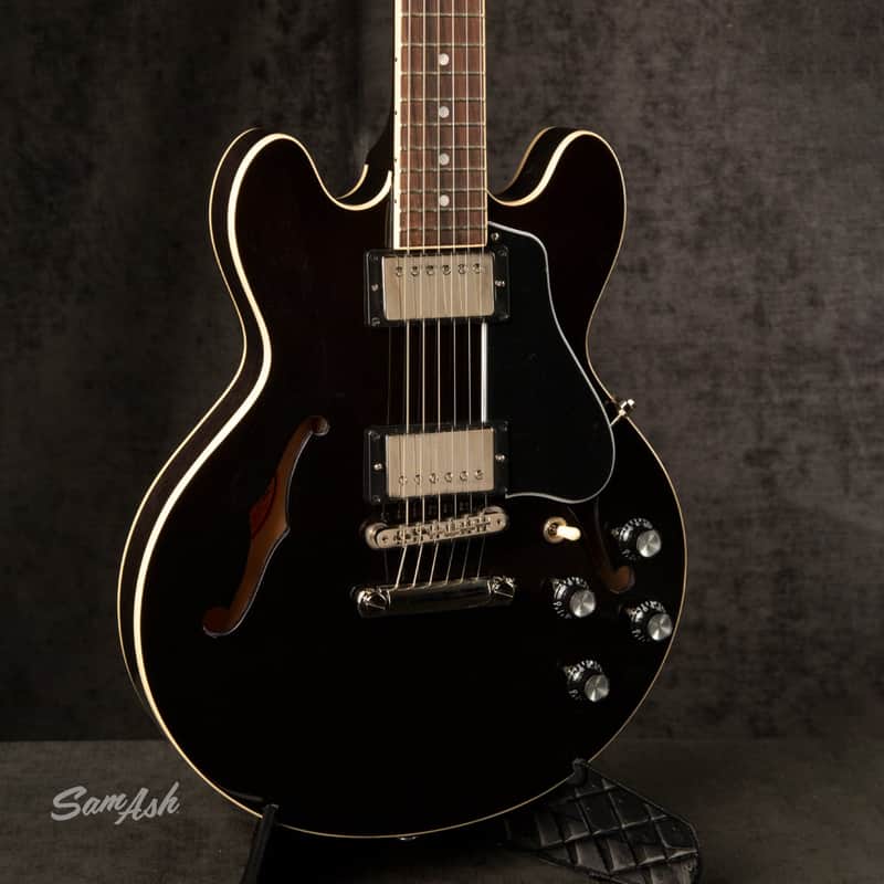 Gibson ES-339 SEMI-HOLLOW BODY GUITAR (TRANS EBONY) image 1