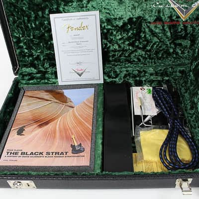 Pink Floyd The Black Strat signed by Phil Taylor History of David Gilmour Fender Stratocaster 1st Ed image 6