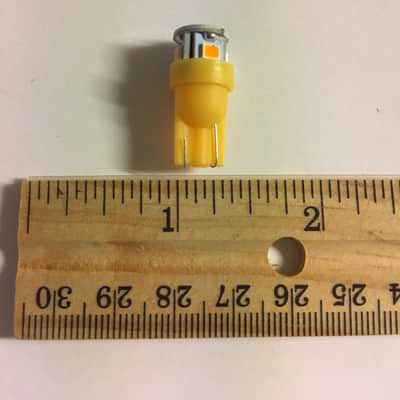 (10) Orange LED wedge Base Lamps 8v-/Pioneer SX /Sansui G-Models/Vintage Receiver-Kenwood kr-ka-kt image 5