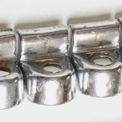 Set of (6) Slingerland Chrome Plated Brass Hoop Clips / Circa 1940s image 5
