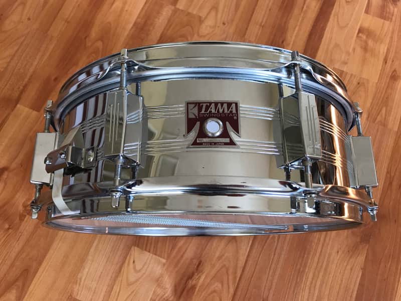 Tama 6075 Swingstar 5x14" 8-Lug Chrome Steel Snare Drum 1977 - 1983 image 3