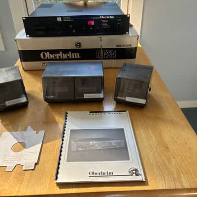 Oberheim DPX-1 Sample Player 1987 - Black image 1
