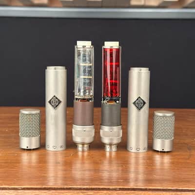 Vintage Neumann KM 56 Tube Condenser Microphone Stereo Pair. Early SN. KM54 KM56 KM84. USA. image 9