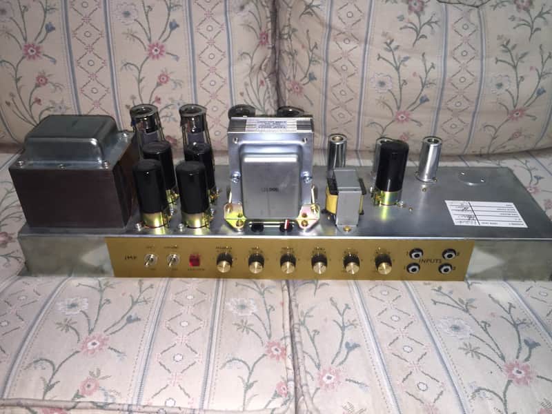 Marshall 1959HW Handwired JMP Reissue 2-Channel 100-Watt Guitar Amp Head image 4