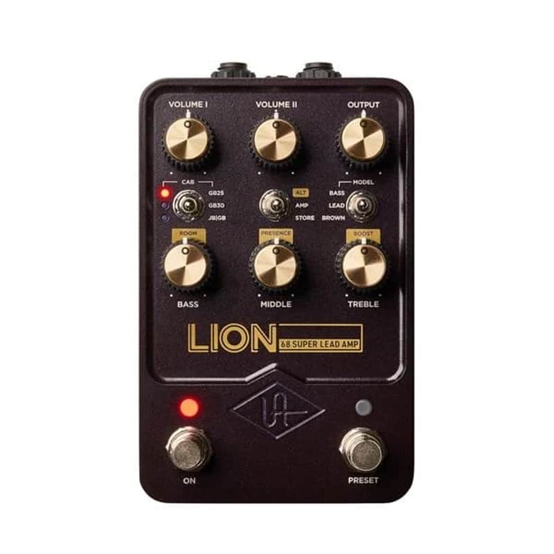 New Universal Audio Lion 68 Super Lead Amp Simulator Guitar Effects Pedal image 1