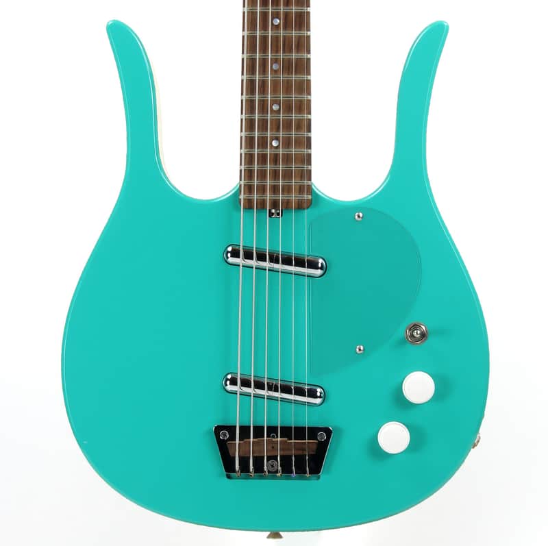1995 Jerry Jones Neptune Longhorn Baritone Bass VI 6-String Guitar - SEA FOAM GREEN! image 1